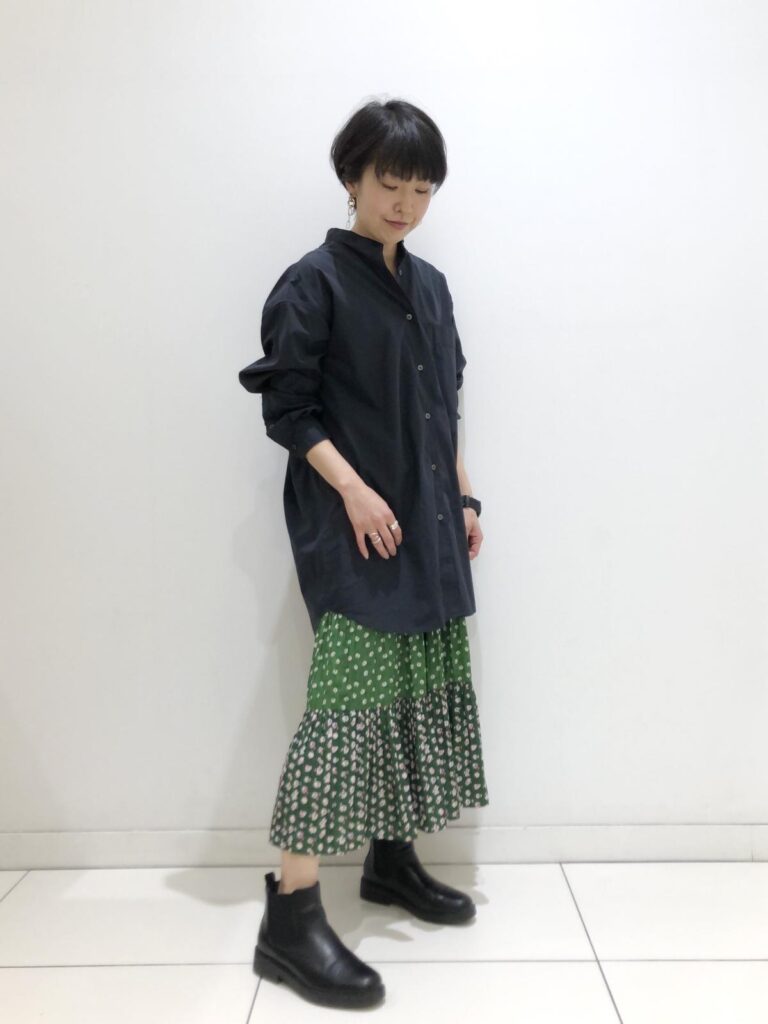 ４０代におススメ ユニクロポール ジョー２０２１ワンピース スカート ブラウスコーデ７選 アラフィフからの女磨き